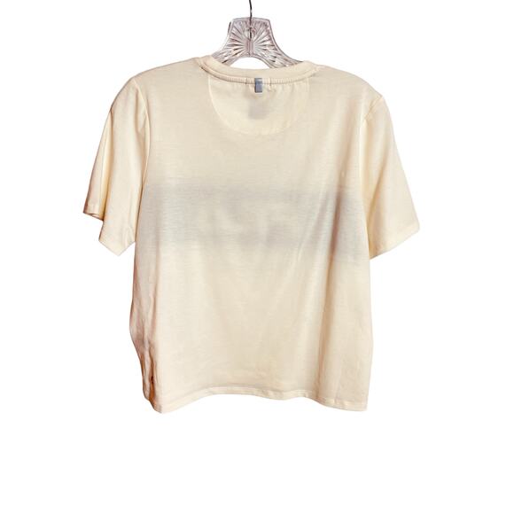 FILA TRAINING Women's T-Shirt Athleisure Cream Small - Picture 6 of 6